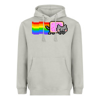 Moon Dust Nyan Cat Heavyweight Hoodie - artisFamous