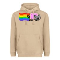 Mushroom Nyan Cat Heavyweight Hoodie - artisFamous