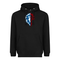 Black WORLD OF WARCRAFT MISTS OF PANDARIA HORDE Heavyweight Hoodie - artisFamous