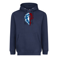 Navy WORLD OF WARCRAFT MISTS OF PANDARIA HORDE Heavyweight Hoodie - artisFamous