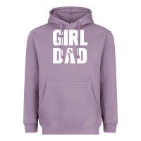 Lavender Girl Dad Heavyweight Hoodie - artisFamous