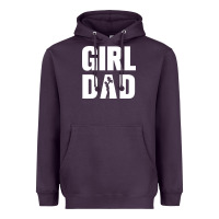 Plum Girl Dad Heavyweight Hoodie - artisFamous
