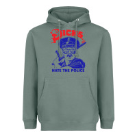 Sage Dicks Hate The Police Heavyweight Hoodie - artisFamous