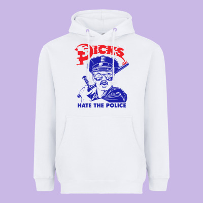 Dicks Hate The Police Heavyweight Hoodie Designed By Artisfamous