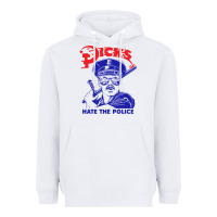 White Dicks Hate The Police Heavyweight Hoodie - artisFamous