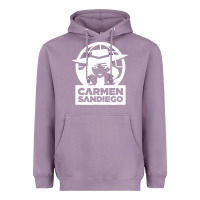 Lavender carmen sandiego Heavyweight Hoodie - artisFamous