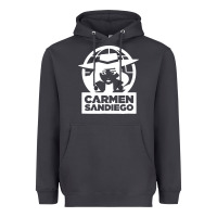 Smoke carmen sandiego Heavyweight Hoodie - artisFamous