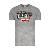 Cloud Rock All american dad Vintage Tee - FaDigitalArtStudio