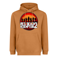 Meerkat Red Dead Redemption 2 Red Moon Cowboy Heavyweight Hoodie - artisFamous