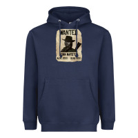 Navy Red Dead Redemption 2 Red Moon Cowboy wanted john marston Heavyweight Hoodie - artisFamous
