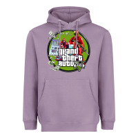 Lavender Grand Theft Auto Heavyweight Hoodie - artisFamous