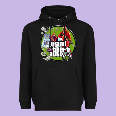 Grand Theft Auto Heavyweight Hoodie Designed By Artisfamous