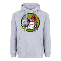 Heather Grey Grand Theft Auto Heavyweight Hoodie - artisFamous