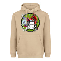 Mushroom Grand Theft Auto Heavyweight Hoodie - artisFamous