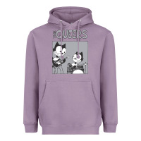 Lavender The Queers Heavyweight Hoodie - artisFamous