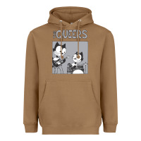 Toasted Coconut The Queers Heavyweight Hoodie - artisFamous