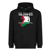 Black irish palestinian solidarity Heavyweight Hoodie - artisFamous