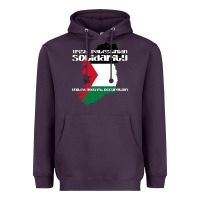 Plum irish palestinian solidarity Heavyweight Hoodie - artisFamous