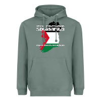 Sage irish palestinian solidarity Heavyweight Hoodie - artisFamous
