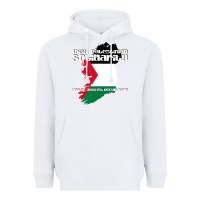 White irish palestinian solidarity Heavyweight Hoodie - artisFamous