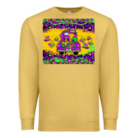 Antique Gold mardi gras truck tumbler Premium Sweatshirt - JahusDesignShop
