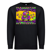 Black mardi gras truck tumbler Premium Sweatshirt - JahusDesignShop