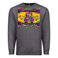 Charcoal Heather mardi gras truck tumbler Premium Sweatshirt - JahusDesignShop