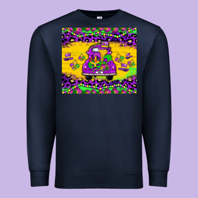 Mardi Gras Truck Tumbler Premium Sweatshirt Designed By Jahusdesignshop
