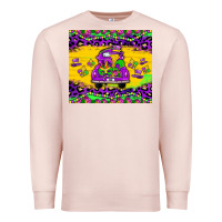 Pale Pink mardi gras truck tumbler Premium Sweatshirt - JahusDesignShop