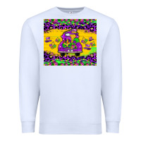 White mardi gras truck tumbler Premium Sweatshirt - JahusDesignShop