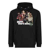 Black Grand Theft Auto Heavyweight Hoodie - artisFamous