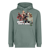 Sage Grand Theft Auto Heavyweight Hoodie - artisFamous