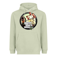 Matcha Grand Theft Auto Heavyweight Hoodie - artisFamous