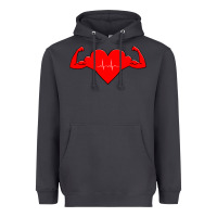 Smoke Healthy Heart Heavyweight Hoodie - artisFamous