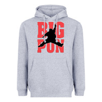 Heather Grey Big Pun Heavyweight Hoodie - artisFamous