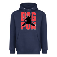 Navy Big Pun Heavyweight Hoodie - artisFamous