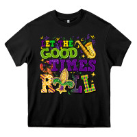 Black let the good times roll Heavy Core Tee - CowGirlArtShop