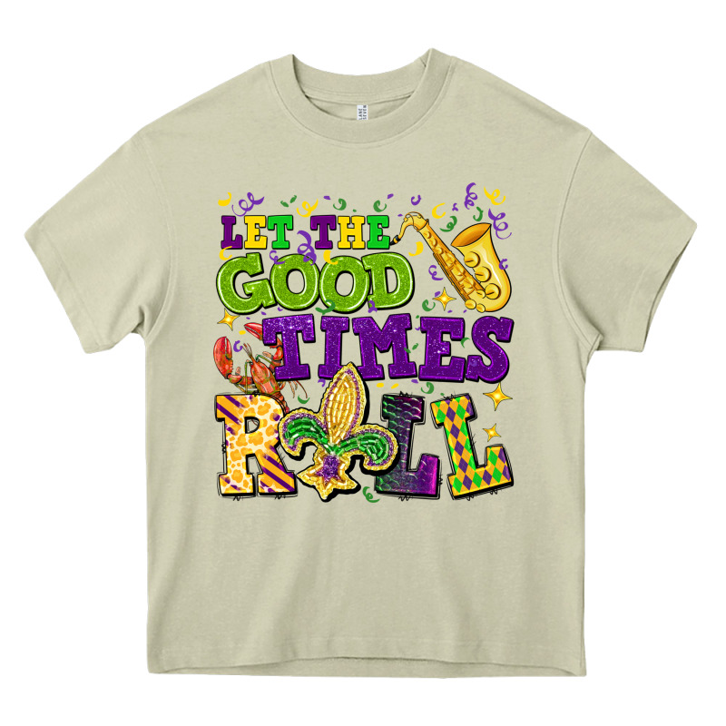 Let The Good Times Roll Heavy Core Tee by CowGirlArtShop | Teevron