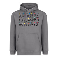 Storm Stranger Lights Alphabet Heavyweight Hoodie - artisFamous