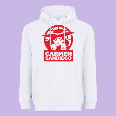 Carmen Sandiego Heavyweight Hoodie Designed By Artisfamous