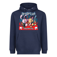 Navy reel big fish candy coated fury Heavyweight Hoodie - artisFamous