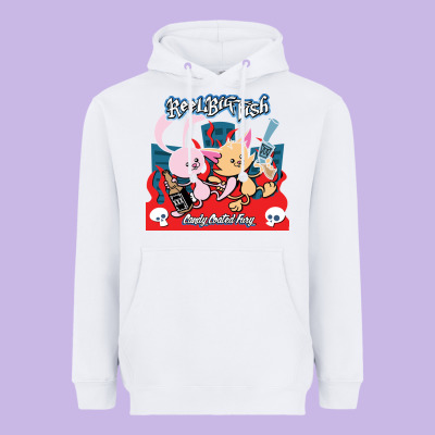 Reel Big Fish Candy Coated Fury Heavyweight Hoodie Designed By Artisfamous