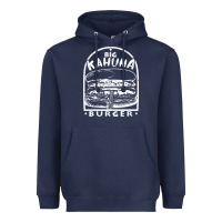 Navy Big Kahuna Burger - Tarantino Heavyweight Hoodie - artisFamous