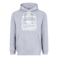 Heather Grey Big Kahuna Burger - Tarantino Heavyweight Hoodie - artisFamous