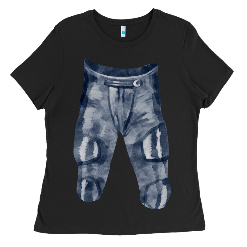 Football Padded Pant Fa Element Ladies Tee by FaDigitalArtStudio | Teevron