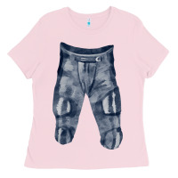 Bubblegum Pink football padded pant fa element Ladies Tee - FaDigitalArtStudio