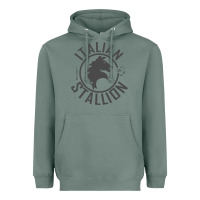 Sage Italian Stallion Heavyweight Hoodie - artisFamous