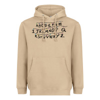Mushroom stranger alphabets funny Heavyweight Hoodie - artisFamous