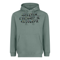 Sage stranger alphabets funny Heavyweight Hoodie - artisFamous