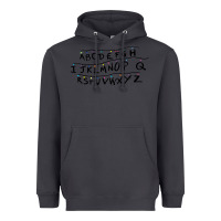Smoke stranger alphabets funny Heavyweight Hoodie - artisFamous